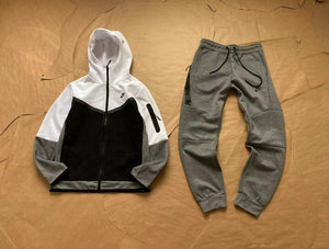 Nike Tech Fleece Black/White/Grey