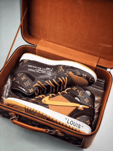 Nike Air Jordan 1 Off Tripartite x Louis Vuitton Sneakers